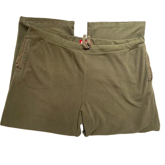 Old Navy Olive Green Fleece Drawstring Straight Leg Sweat Pants Men's XXL - Picture 1 of 8